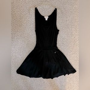 Diesel Twirl Bamboo Black Sleeveless Dress